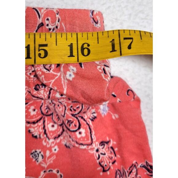 Croft Barrow Womens Sleep Set L Sleeveless Top Pajama Shorts Lounge Floral Fairy - Picture 11 of 12